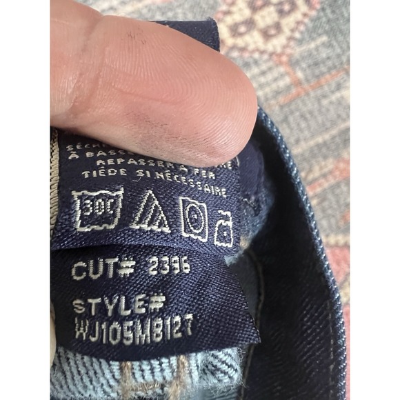 Earl Jean pants dark denim sz 29 Bootcut Cut 2396 - Picture 11 of 11